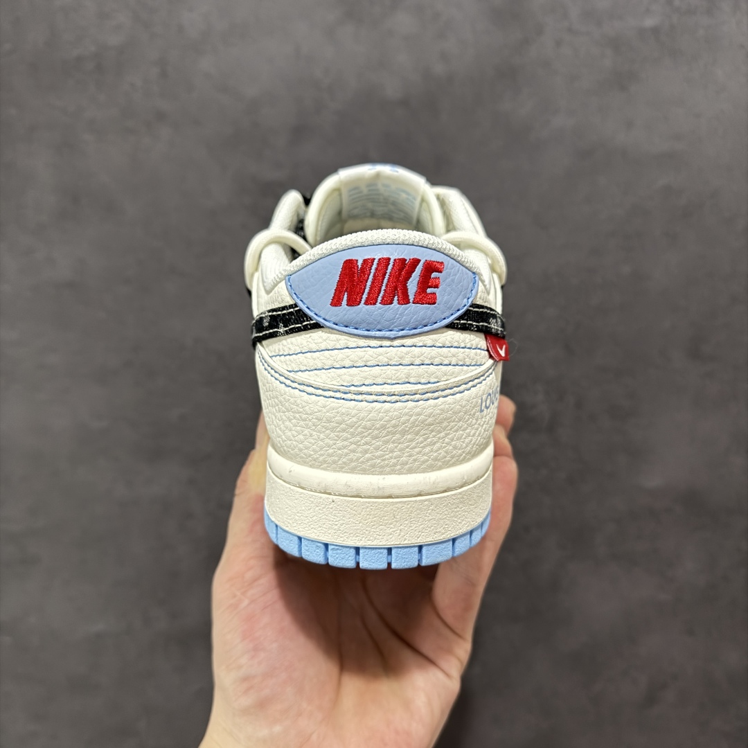图片[4]-【定制版】Nike SB Dunk Low Sup系列 绑带米兰灰勾 周年高端定制 低帮休闲板鞋 FC1688-219  #定制鞋盒 大厂纯原品质出货 超高清洁度 皮料切割干净无任何毛边 细节完美   尺码：36 36.5 37.5 38 36.5 39 40 40.5 41 42 42.5 43 44 44.5 45-选品中心