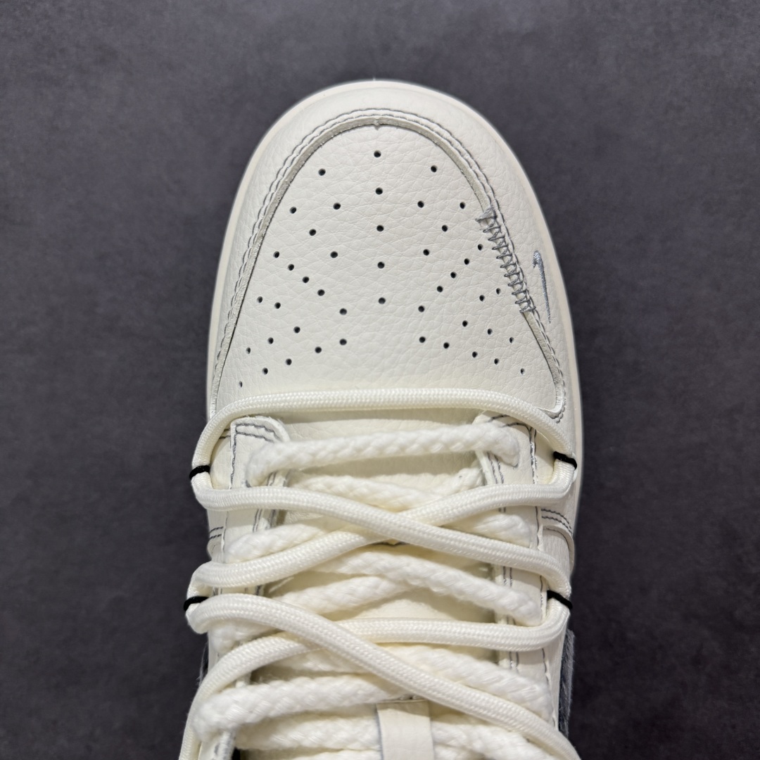 图片[8]-【定制版】Nike SB Dunk Low Sup系列 绑带米白灰勾 周年高端定制 低帮休闲板鞋 YX5066-281  #定制鞋盒 大厂纯原品质出货 超高清洁度 皮料切割干净无任何毛边 细节完美   尺码：36 36.5 37.5 38 36.5 39 40 40.5 41 42 42.5 43 44 44.5 45-选品中心