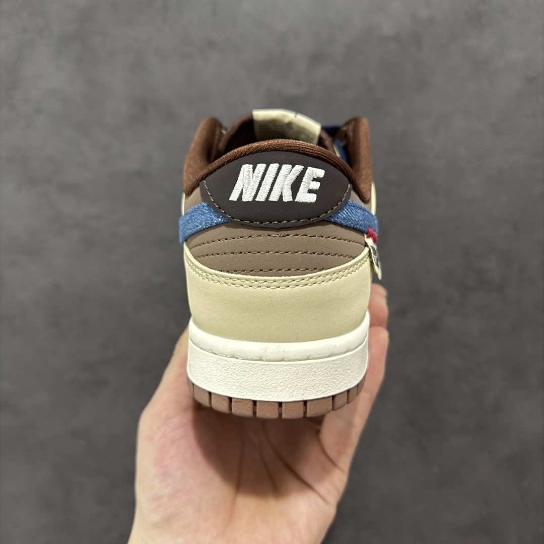图片[4]-【定制版】Nike SB Dunk Low x Stussy 白蓝棕三小钩 纯原大厂出品 极力推荐 原装头层材料 独家版型蒸餾加工 帶來的是更好的视觉和脚感体验 大厂纯原品质出货 清洁度 电绣工艺 皮料切割干净无任何毛边 细节完美 货号：XD1588 209 尺码：36 36.5 37.5 38 38.5 39 40 40.5 41 42 42.5 43 44 44.5 45-选品中心