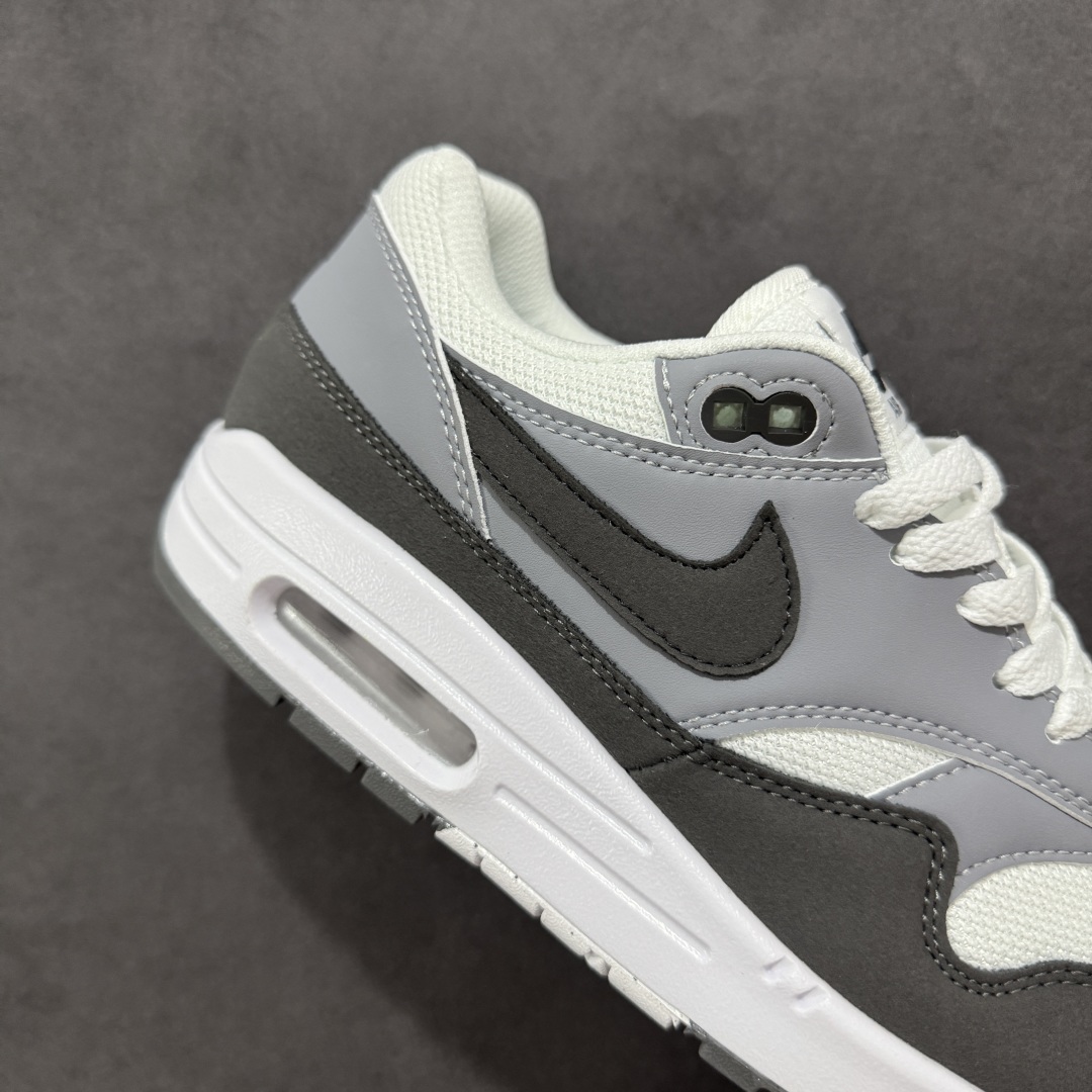 图片[6]-【公司级】Nike Air Max 1 白灰黑 复古休闲跑步鞋 官方同步上架 真标原盒 原底原面 正确版型 原版开发 精准细节 市面最高版本 货号：DM9936-001 尺码：36 36.5 37.5 38 38.5 39 40 40.5 41 42 42.5 43 44 45 46 46.5 47.5-选品中心