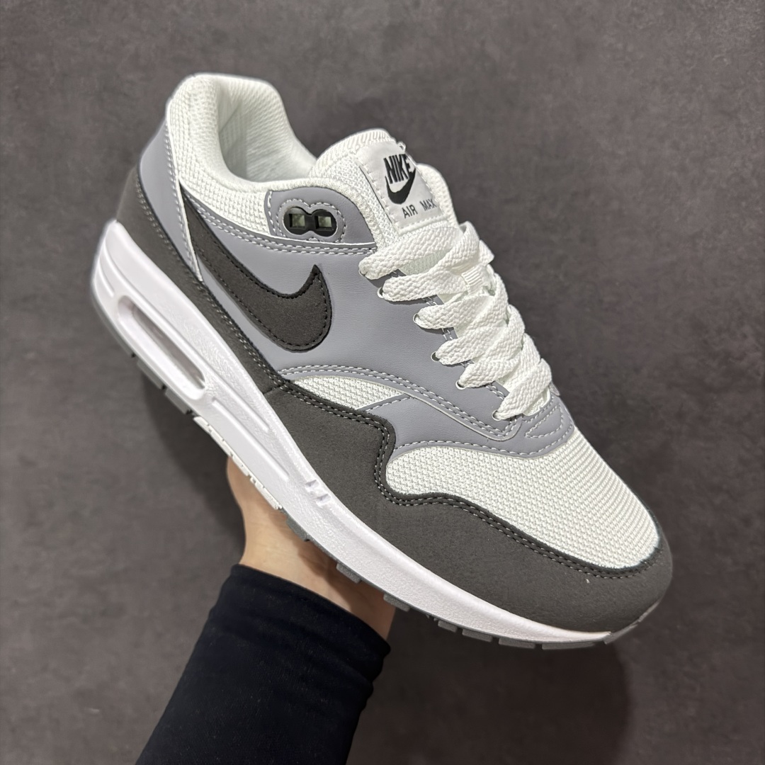 图片[3]-【公司级】Nike Air Max 1 白灰黑 复古休闲跑步鞋 官方同步上架 真标原盒 原底原面 正确版型 原版开发 精准细节 市面最高版本 货号：DM9936-001 尺码：36 36.5 37.5 38 38.5 39 40 40.5 41 42 42.5 43 44 45 46 46.5 47.5-选品中心