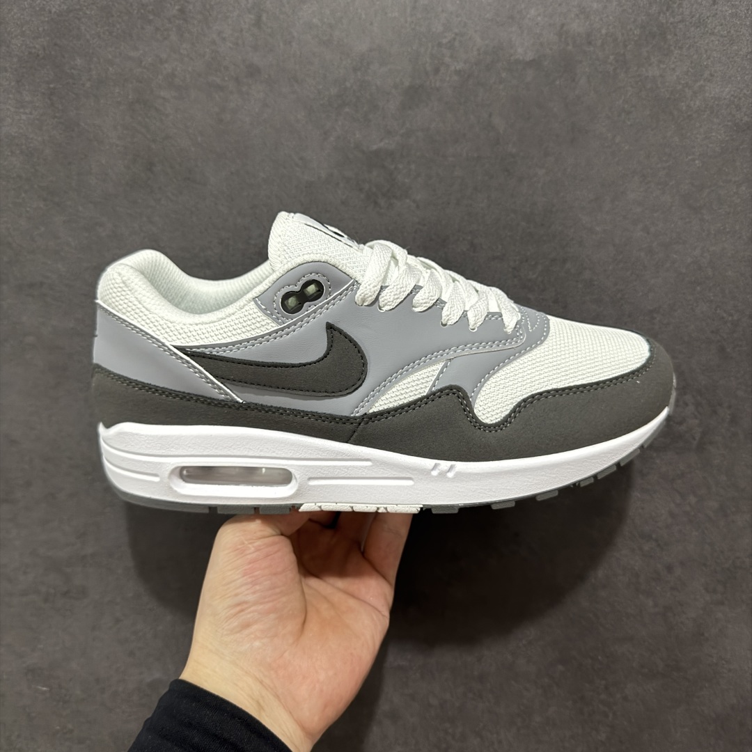 【公司级】Nike Air Max 1 白灰黑 复古休闲跑步鞋 官方同步上架 真标原盒 原底原面 正确版型 原版开发 精准细节 市面最高版本 货号:DM9936-001 尺码:36 36.5 37.5 38 38.5 39 40 40.5 41 42 42.5 43 44 45 46 46.5 47.5-选品中心