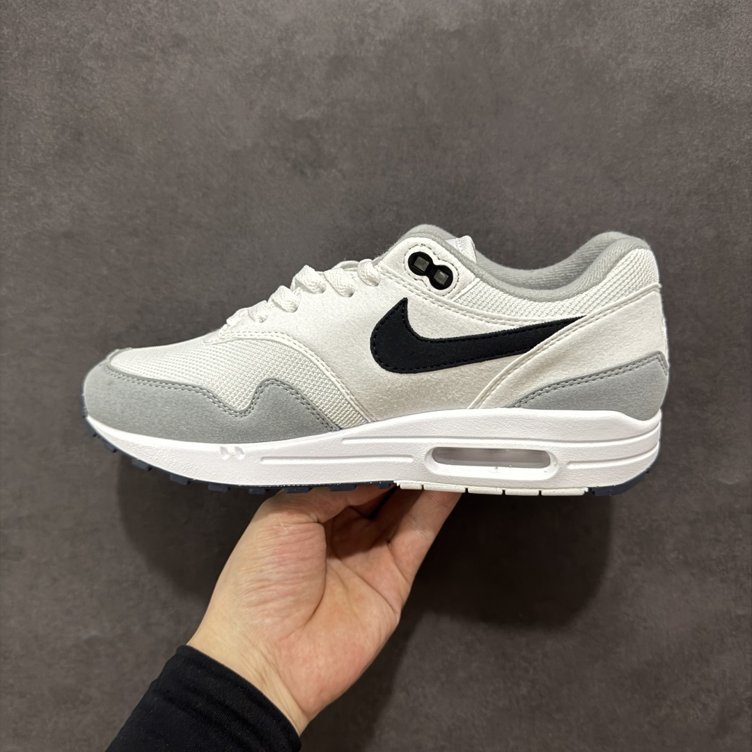 图片[2]-【公司级】Nike Air Max 1 白灰黑 复古休闲跑步鞋 官方同步上架 真标原盒 原底原面 正确版型 原版开发 精准细节 市面最高版本 货号：FZ5808-002 尺码：36 36.5 37.5 38 38.5 39 40 40.5 41 42 42.5 43 44 45 46 46.5 47.5-选品中心