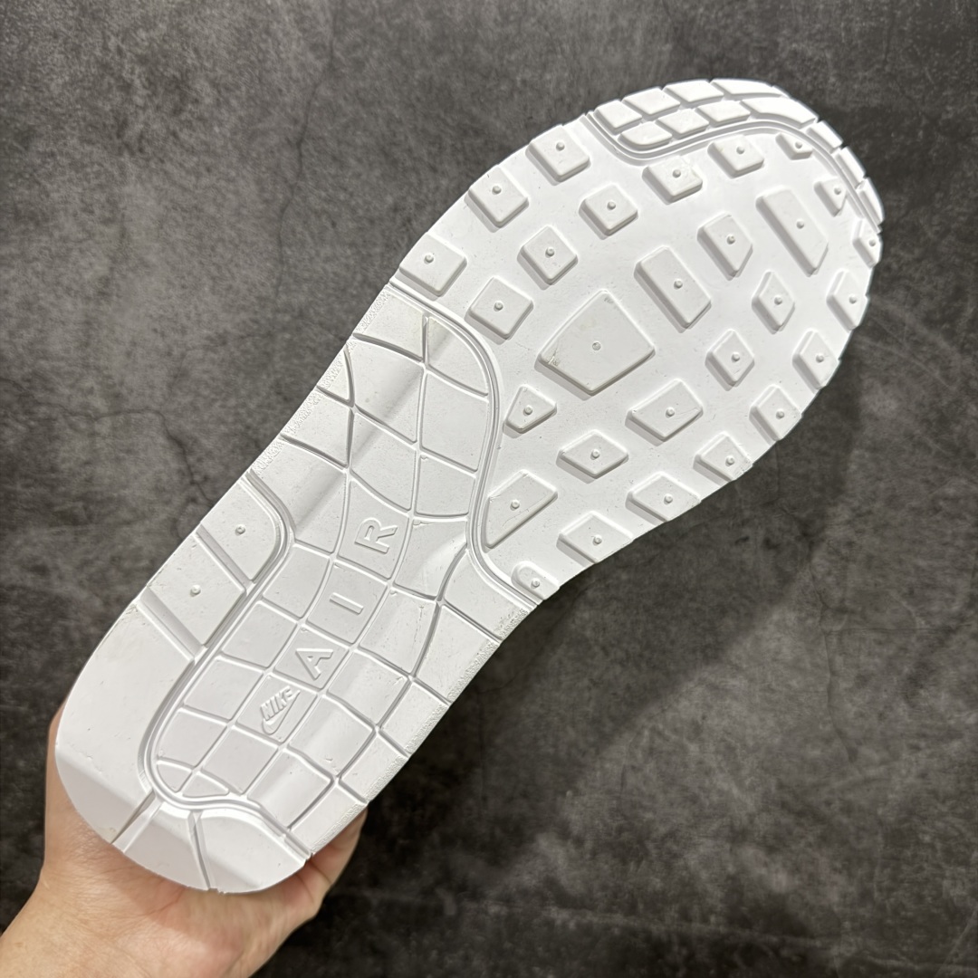 Nike Air Max 1 Premium ”Denim Leopard” 网布织物皮革 舒适日常 减震防滑 低帮 生活休闲鞋 男款 白蓝 FJ4452-432