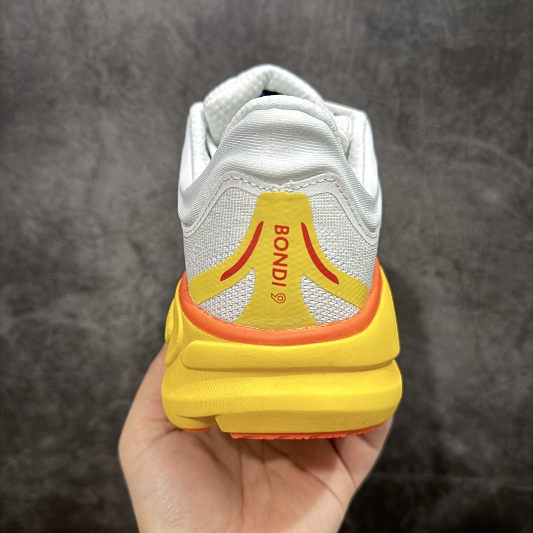 【纯原版】HOKA ONE ONE Bondi 9 WIDE 邦迪九代舒适防滑耐磨低帮休闲跑步鞋