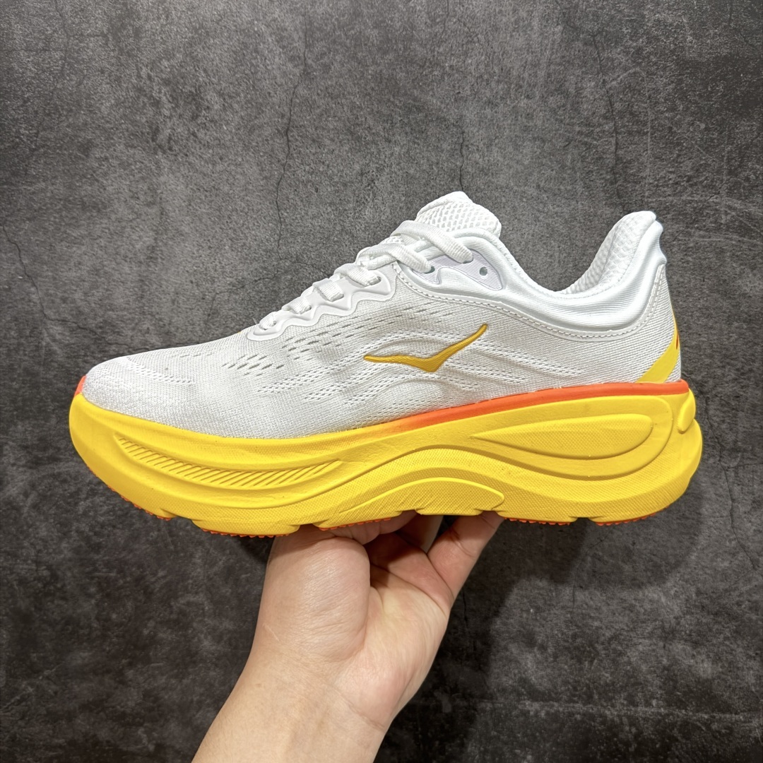 【纯原版】HOKA ONE ONE Bondi 9 WIDE 邦迪九代舒适防滑耐磨低帮休闲跑步鞋