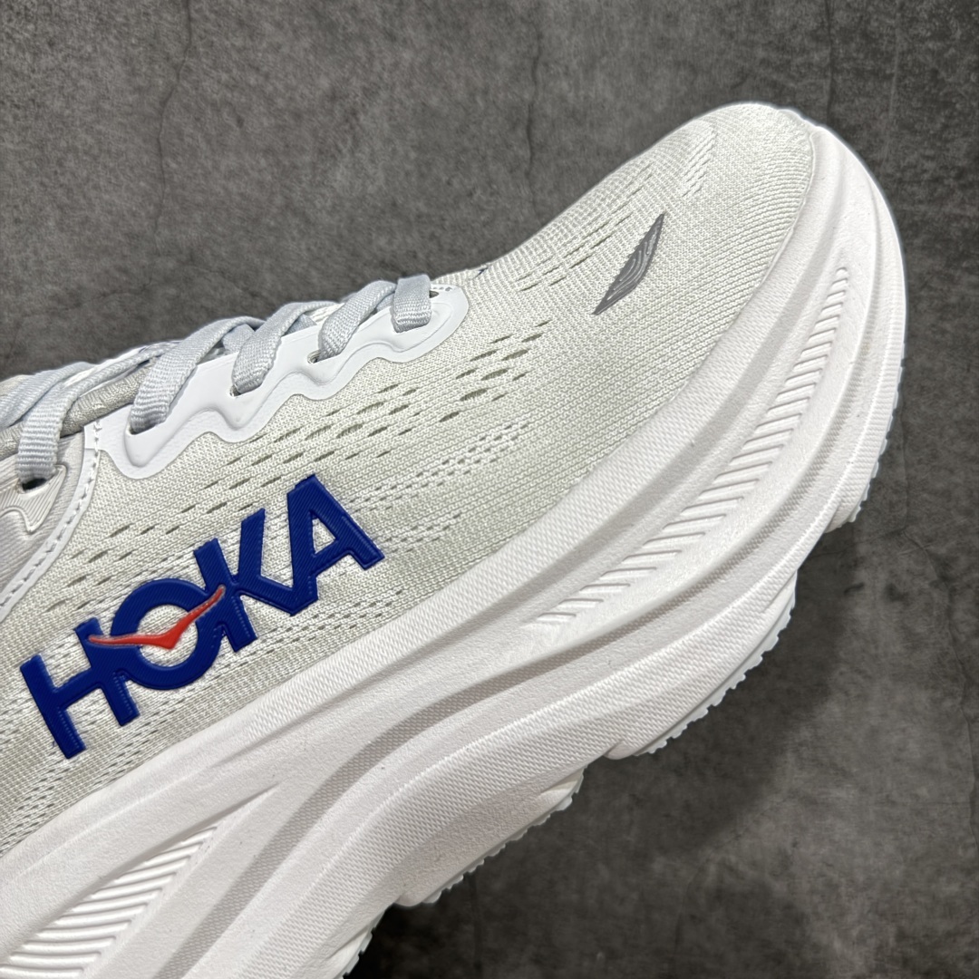 【纯原版】HOKA ONE ONE Bondi 9 WIDE 邦迪九代舒适防滑耐磨低帮休闲跑步鞋