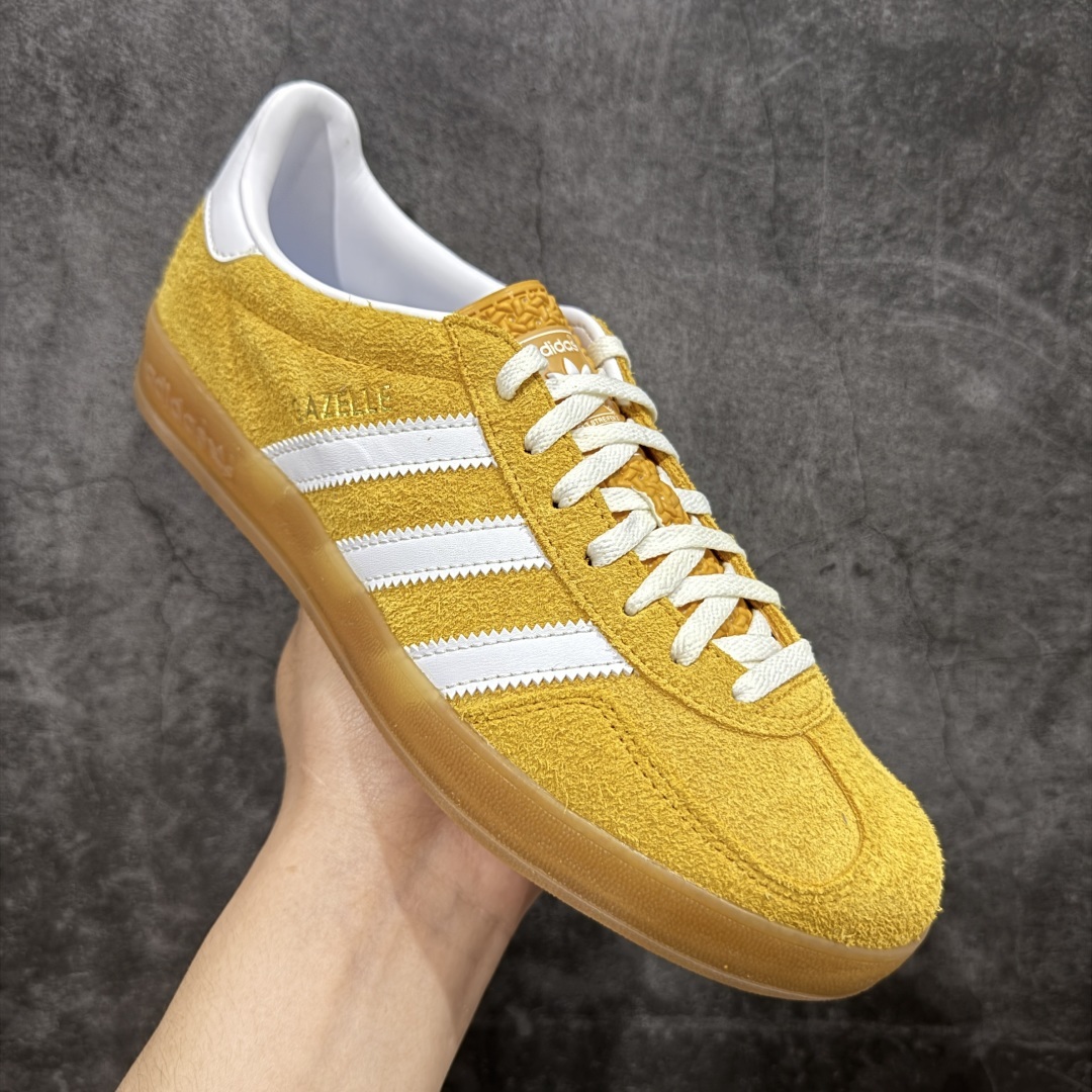 Adidas Originals Gazelle Indoor 防滑低帮T头德训鞋 GZ复古系列