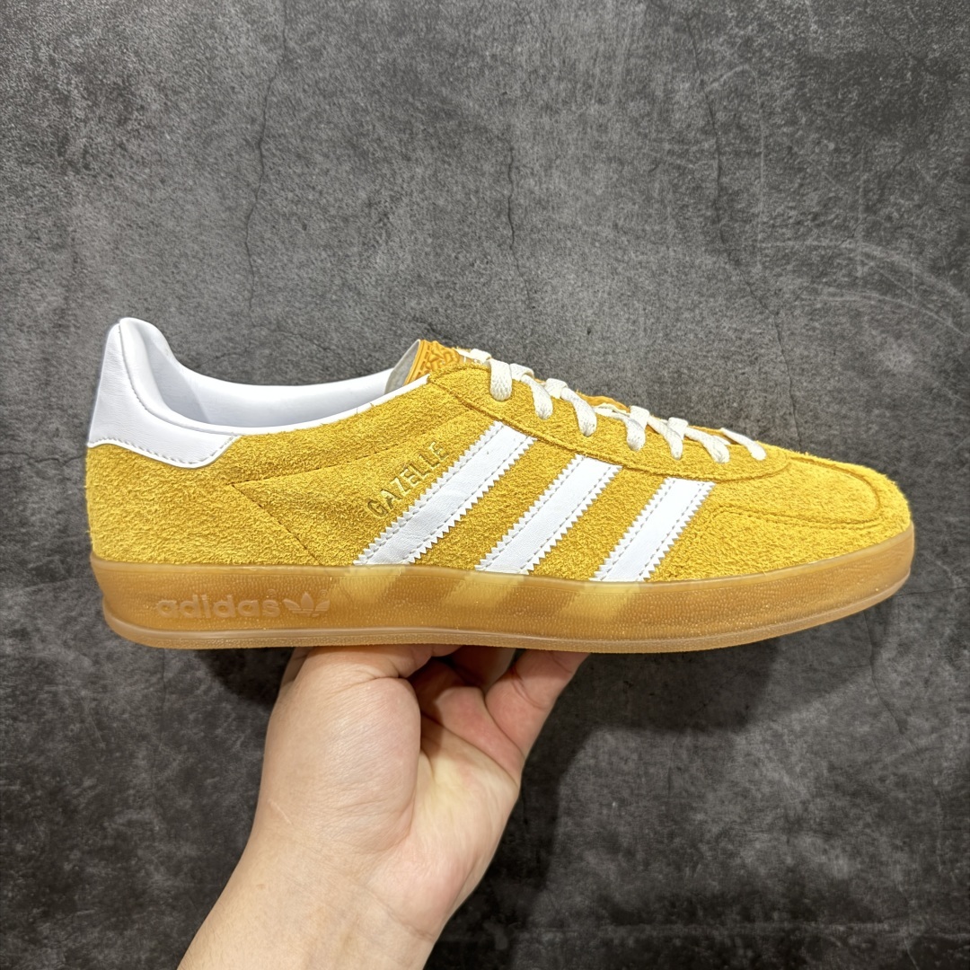 Adidas Originals Gazelle Indoor 防滑低帮T头德训鞋 GZ复古系列