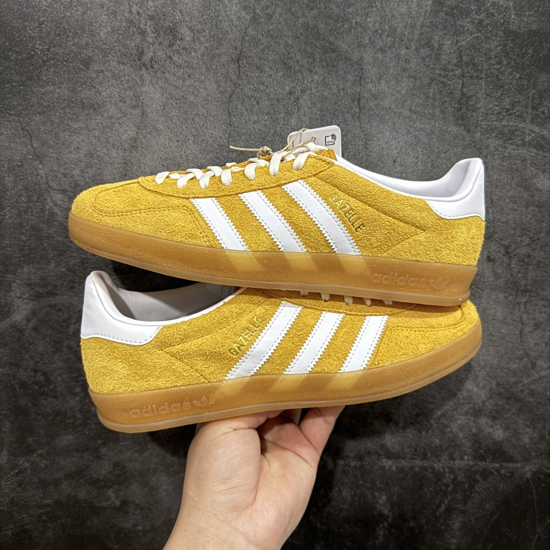 Adidas Originals Gazelle Indoor 防滑低帮T头德训鞋 GZ复古系列