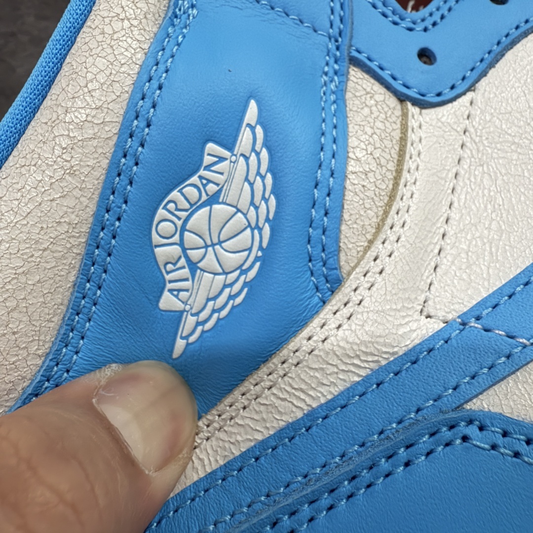 【纯原】Air Jordan 1 High UNC Reimagined AJ1 乔1做旧北卡蓝复