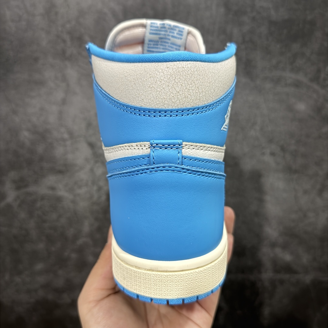 【纯原】Air Jordan 1 High UNC Reimagined AJ1 乔1做旧北卡蓝复