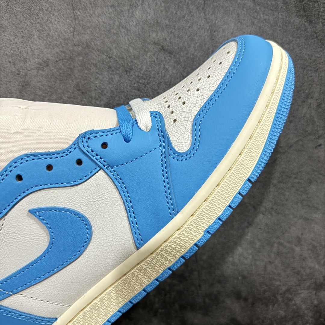 【纯原】Air Jordan 1 High UNC Reimagined AJ1 乔1做旧北卡蓝复