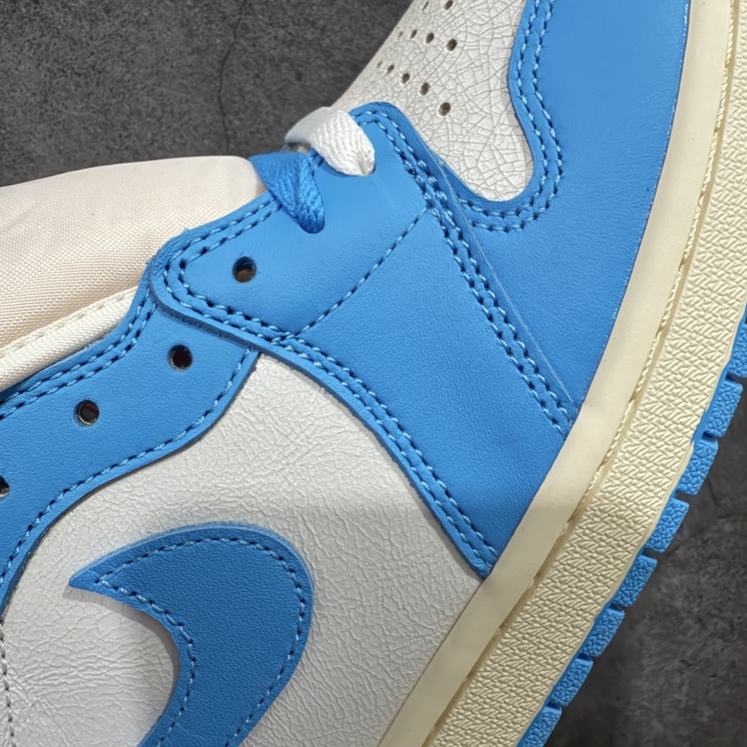 【纯原】Air Jordan 1 High UNC Reimagined AJ1 乔1做旧北卡蓝复