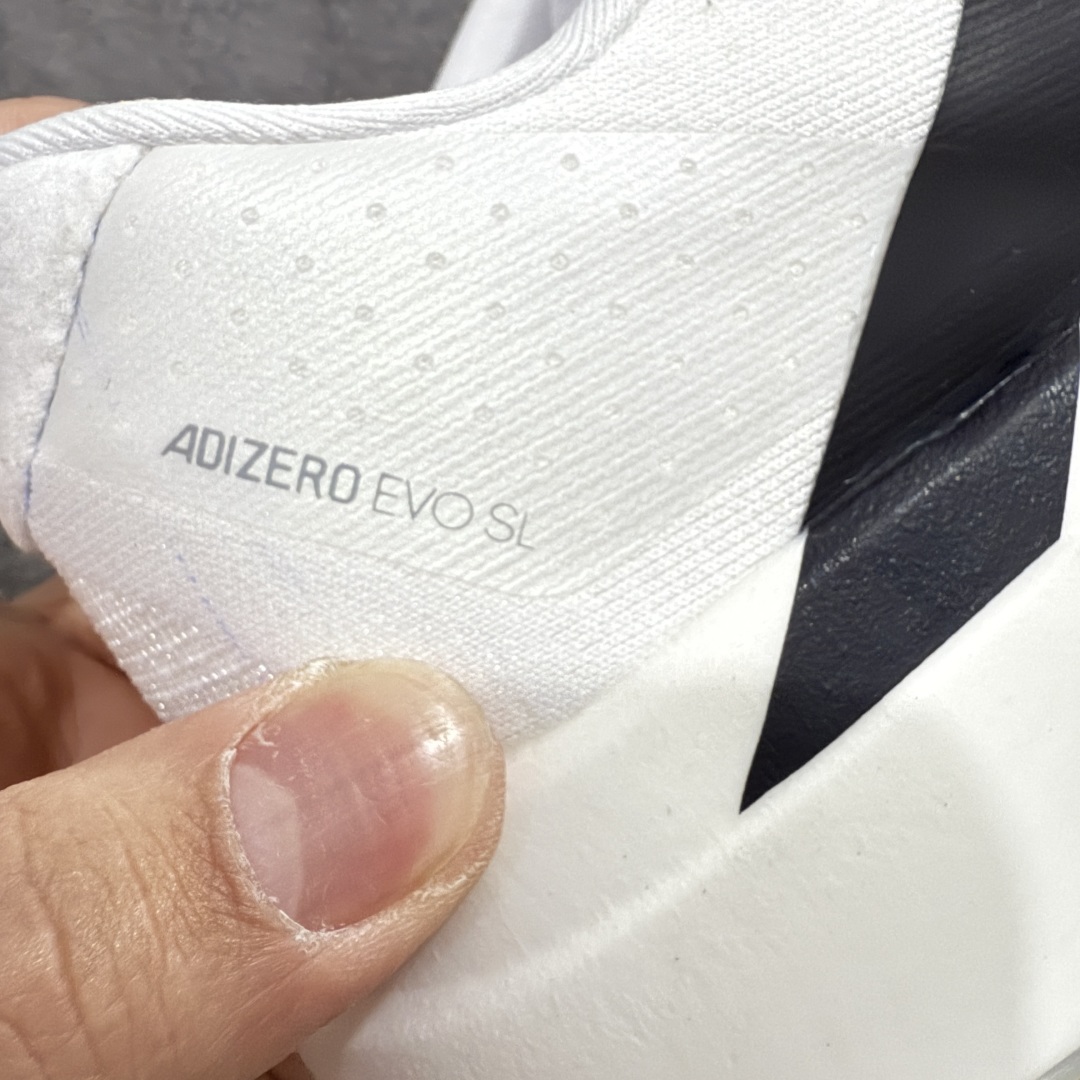  
AD Adizero Evo SL M 白黑零度系列马拉松轻量竞速运动跑鞋   JH6206

原材