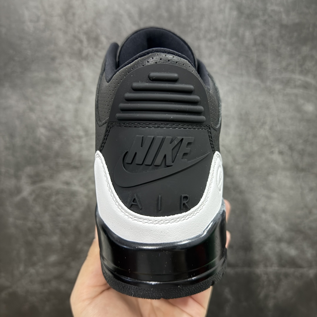 
【纯原】 Air Jordan 3 Retro AJ3 藤原浩黑白 DA3595-001 世面目前唯
