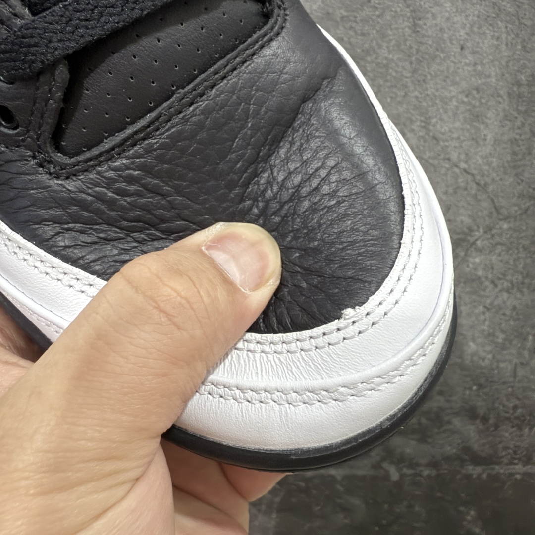  
【纯原】 Air Jordan 3 Retro AJ3 藤原浩黑白 DA3595-001 世面目前唯