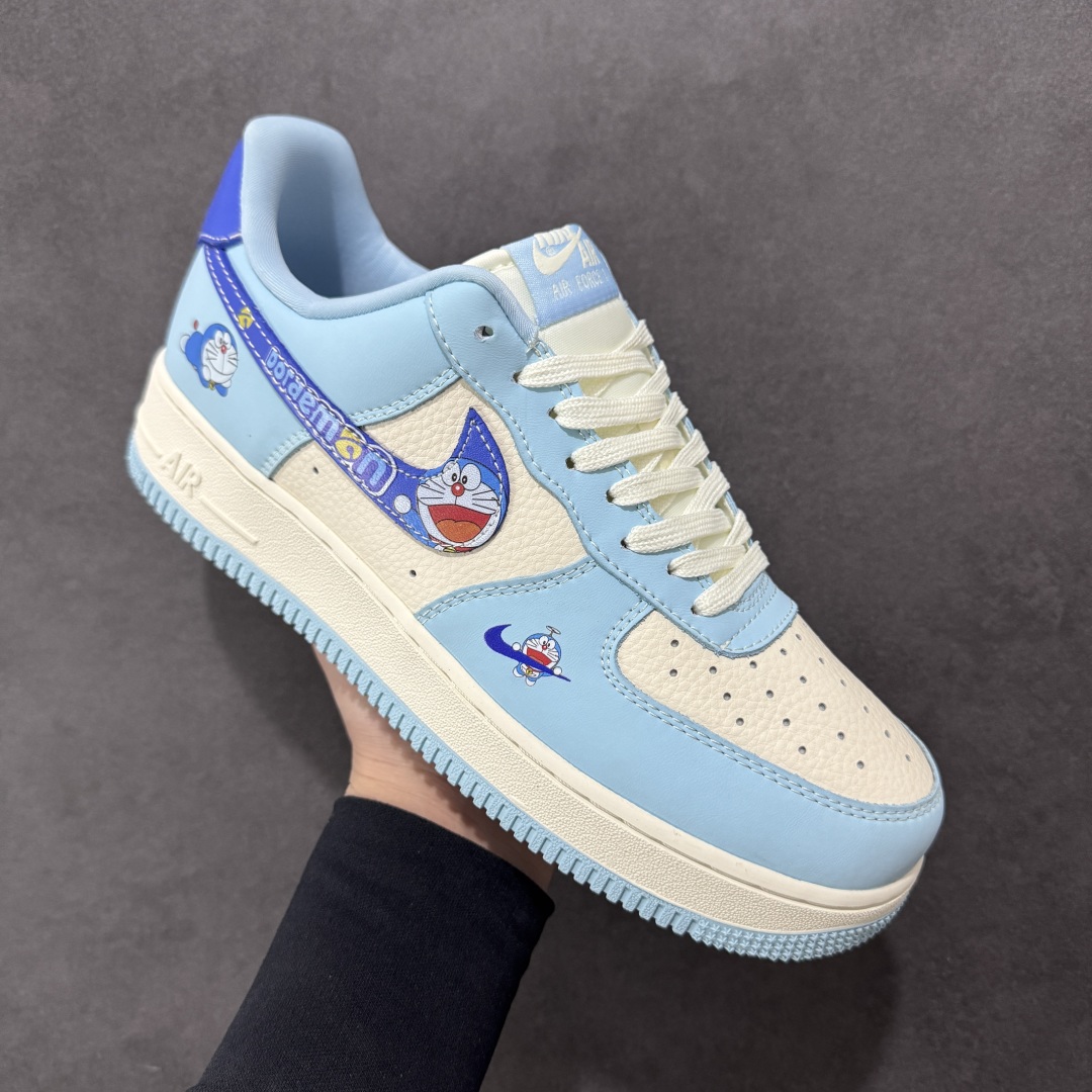 图片[3]-【定制版】Nike Air Force 1\’07 Low 叮当猫 空军一号低帮休闲板鞋 DF0188-059  #原楦头原纸板 原装鞋盒 定制五金配件 内置全掌气垫 原厂鞋底  尺码：36 36.5 37.5 38 38.5 39 40 40.5 41 42 42.5 43 44 44.5 45-选品中心