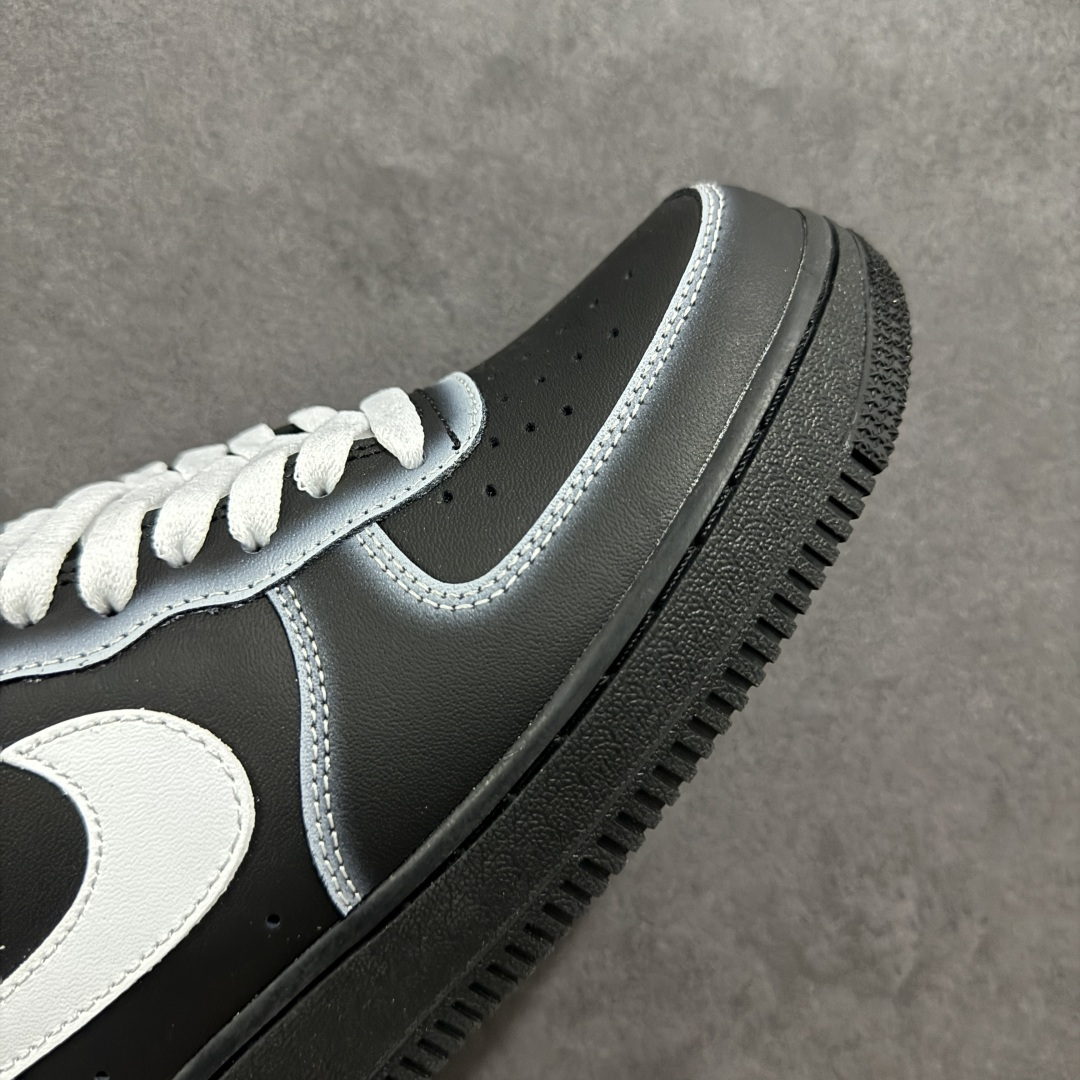 图片[5]-【定制版】Nike Air Force 1\’07 Low 暗夜幽灵 空军一号低帮休闲板鞋 DD8959-001  #定制皮料 定制鞋盒 配件齐全 原楦原纸板 纯正空军版型 内置全掌气垫  尺码：36 36.5 37.5 38 38.5 39 40 40.5 41 42 42.5 43 44 44.5 45-选品中心