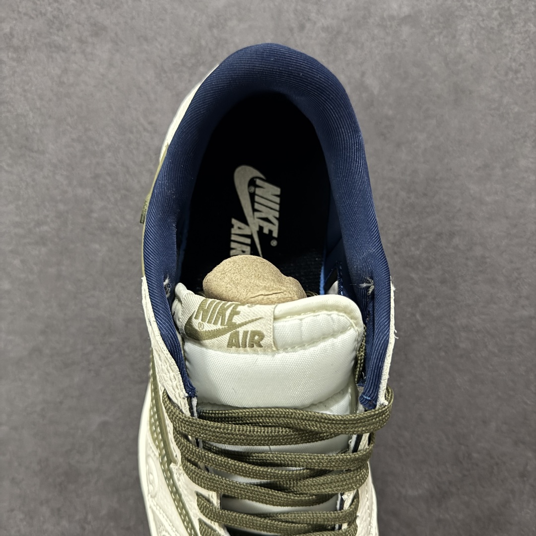图片[7]-【定制版】Travis Scott x Fragment Design x Air Jordan 1 Low OG SP AJ1 迪奥联名 秧色米白 低帮文化休闲板鞋  #多方联名合作融合了Travis Scott 独特的音乐风格，藤原浩个性的设计风格以及Jordan品牌的经典元素 使其成为一双具有独特身份和价值的鞋子 清新而立体的外观加上联名标识更突出了其独特身份 这种配色方案显示出活力和时尚感 在视觉上引人注目 鞋身的质感和细腻的细节处理使其显得高端而格调十足 这款“倒钩”联名是设计与创意完美结合 融合多方的个性风格是一款备受瞩目的潮流鞋款  货号：LD2025-008 尺码：36 36.5 37.5 38 38.5 39 40 40.5 41 42 42.5 43 44 44.5 45-选品中心