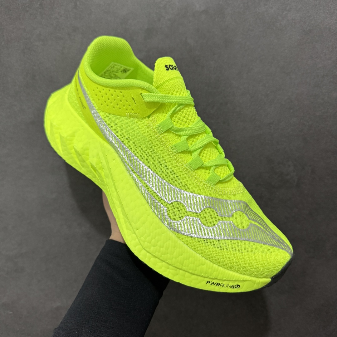 图片[3]-【公司级】SAUCONY索康尼 ENDORPHIN PRO系列啡鹏4男女低帮缓震跑步鞋 索康尼推出的EndorphinPro4跑鞋是一款外观激进但脚感舒适的跑鞋，采用了全新的中底设计和鞋面工程，保留了软弹脚感和稳定支撑，适合进阶跑者和喜欢软弹脚感的跑者选择。 尺码：36 36.5 37.5 38 38.5 39 40 40.5 41 42 42.5 43 44 45-选品中心