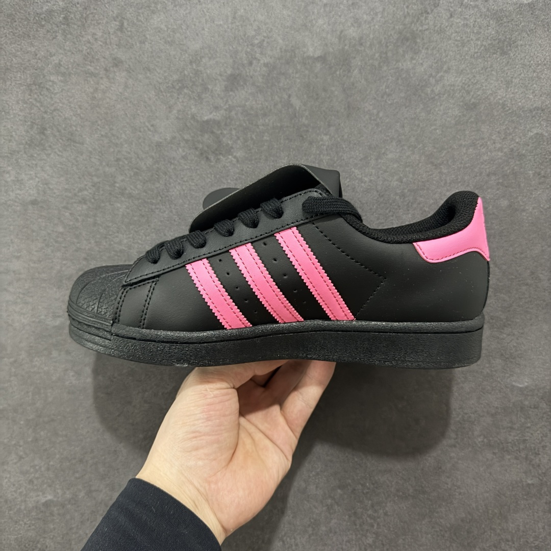 图片[2]-【公司级】AD Superstar 气泡水母 贝壳头休闲板鞋 #全配色原鞋开发 版型正确 原底原料 重资打造 细节无敌 清洁度完美 诠释最高工艺 货号：EG4961 尺码：35 36 36.5 37 38 38.5 39-选品中心