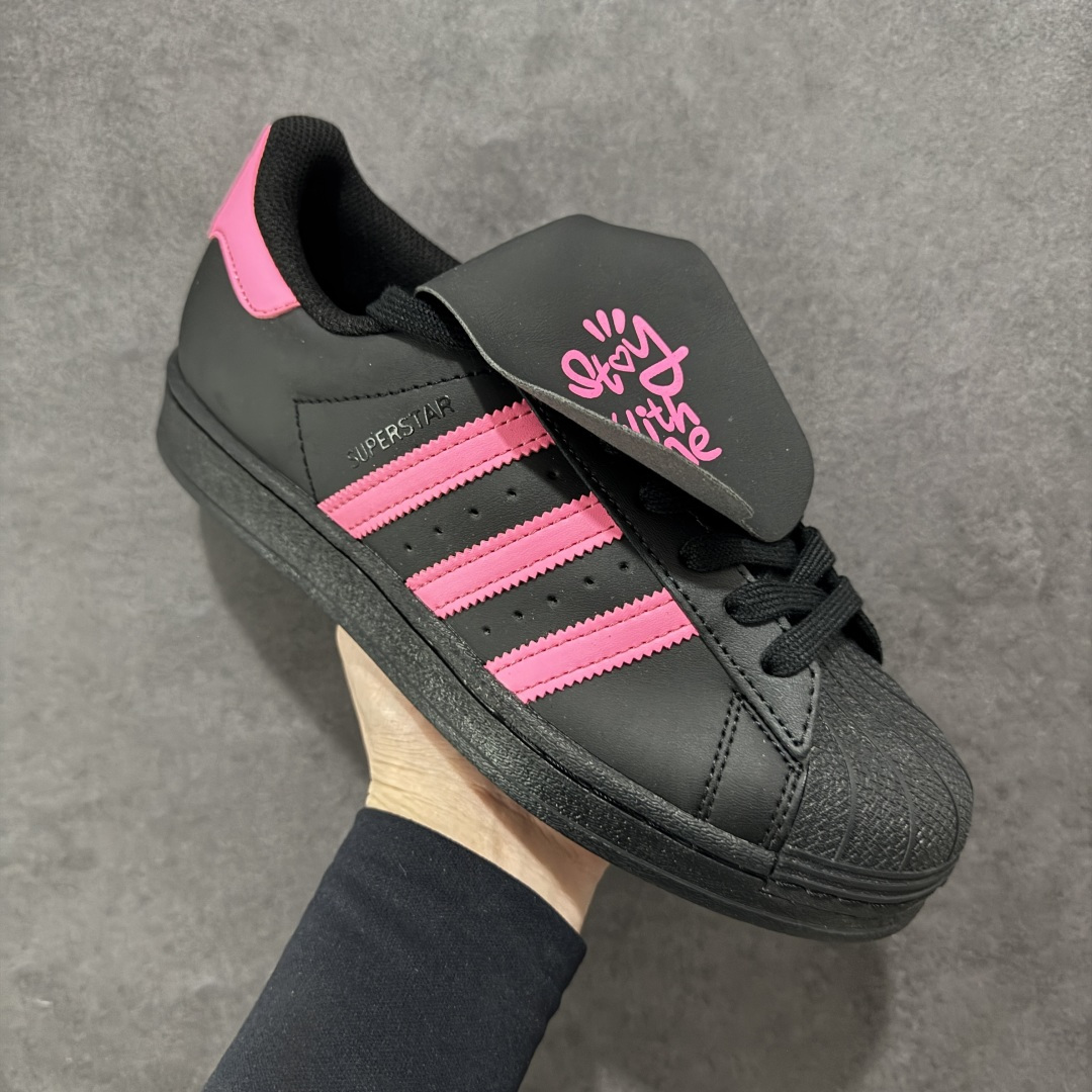 图片[3]-【公司级】AD Superstar 气泡水母 贝壳头休闲板鞋 #全配色原鞋开发 版型正确 原底原料 重资打造 细节无敌 清洁度完美 诠释最高工艺 货号：EG4961 尺码：35 36 36.5 37 38 38.5 39-选品中心