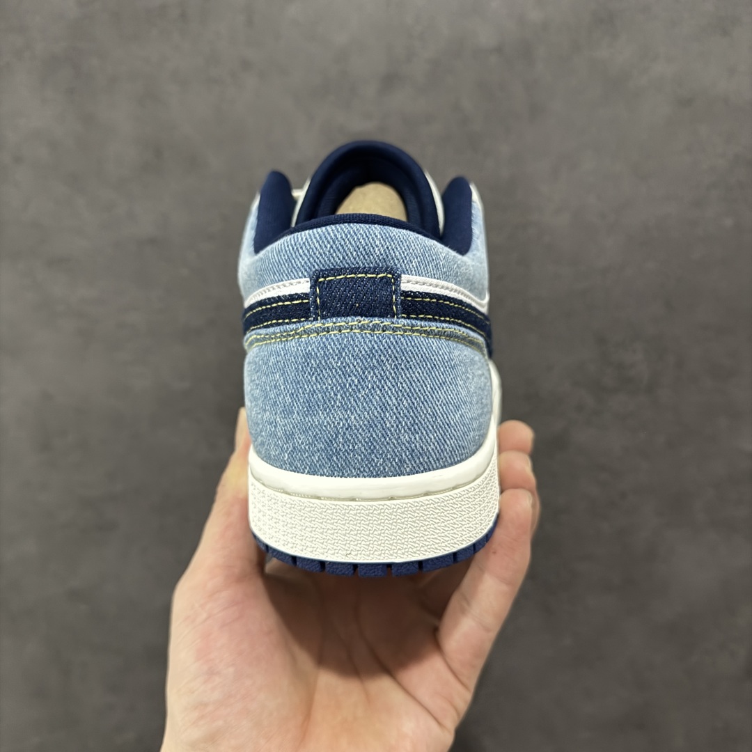 图片[4]-【小dt版本】Air Jordan AJ1 Low 低帮 白蓝牛仔 IH0648-141 全新流水线出品 DT版本唯一平替选择 市场第二梯队最强版 全部原鞋开发 原楦原纸板开发 全鞋电脑针车 原厂内置全掌气垫 原盒内在原标 唯一Zp原版鞋带绑法 免检产品 全新2022版型 全头层皮料 完美零毛边处理 原厂配置全掌气垫 价格定位良心 尺码：36 36.5 37.5 38 38.5 39 40 40.5 41 42 42.5 43 44 44.5 45 46-选品中心