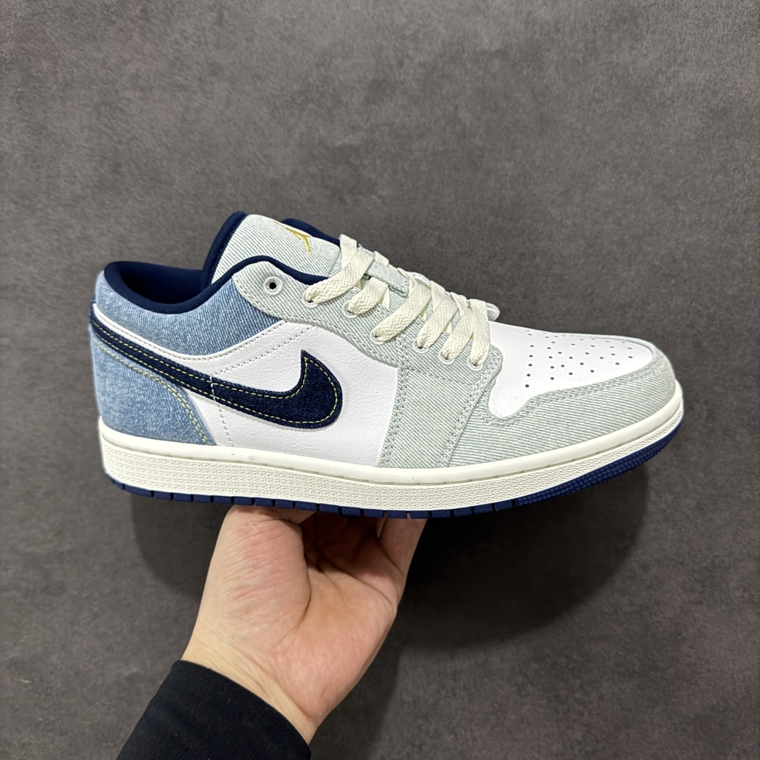 【小dt版本】Air Jordan AJ1 Low 低帮 白蓝牛仔 IH0648-141 全新流水线出品 DT版本唯一平替选择 市场第二梯队最强版 全部原鞋开发 原楦原纸板开发 全鞋电脑针车 原厂内置全掌气垫 原盒内在原标 唯一Zp原版鞋带绑法 免检产品 全新2022版型 全头层皮料 完美零毛边处理 原厂配置全掌气垫 价格定位良心 尺码：36 36.5 37.5 38 38.5 39 40 40.5 41 42 42.5 43 44 44.5 45 46-选品中心