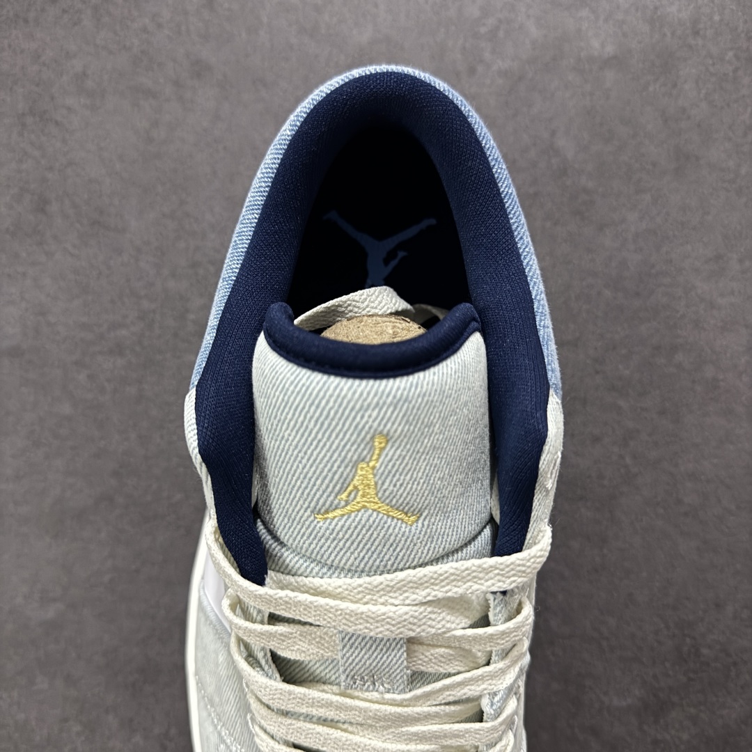 图片[7]-【小dt版本】Air Jordan AJ1 Low 低帮 白蓝牛仔 IH0648-141 全新流水线出品 DT版本唯一平替选择 市场第二梯队最强版 全部原鞋开发 原楦原纸板开发 全鞋电脑针车 原厂内置全掌气垫 原盒内在原标 唯一Zp原版鞋带绑法 免检产品 全新2022版型 全头层皮料 完美零毛边处理 原厂配置全掌气垫 价格定位良心 尺码：36 36.5 37.5 38 38.5 39 40 40.5 41 42 42.5 43 44 44.5 45 46-选品中心