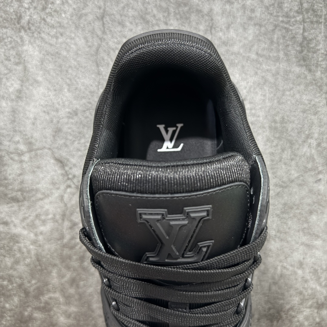 580 佛山顶级超A版Louis Vuitton LV Trainer系列 黑色暗花