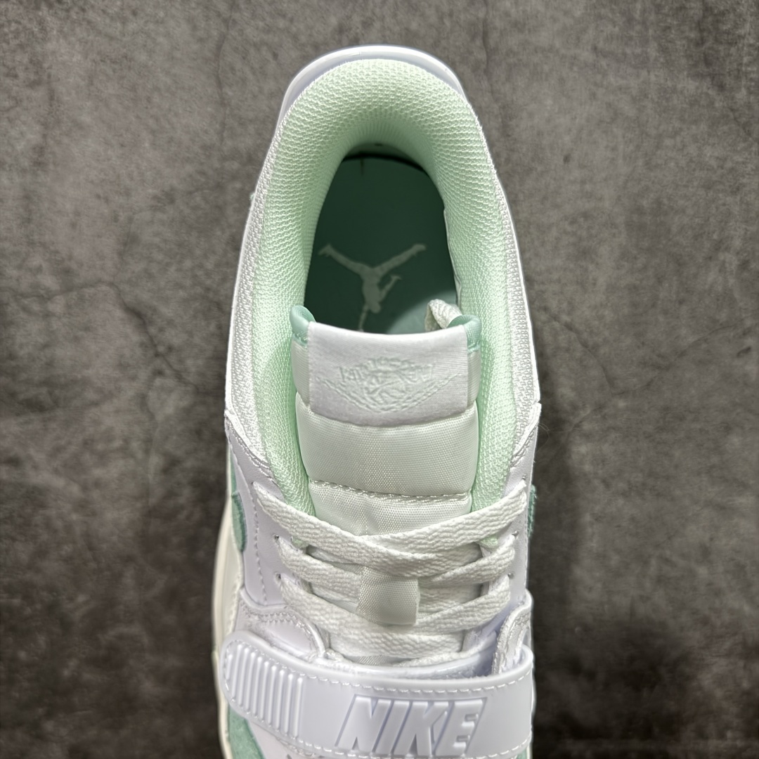 纯原N版Air Jordan Legacy AJ312 Low 低帮复古篮球鞋 白绿 FQ7827-103