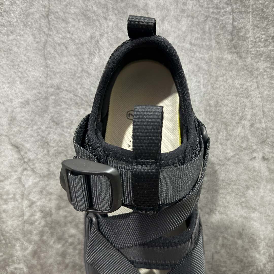 图片[8]-【绿x版】KEEN Hoodzerra SANDAL 百搭舒适 耐磨透气 低帮 生活休闲鞋 男女同款 黑色 科恩日系街头魔术扣夏日休闲凉鞋 1030481  官网一致包装 原版鞋垫舒适度一级棒 回弹好 牛皮鞋身的包裹性hin好，透气舒适  徒步登山 citywalk选它准没错，鞋底足够软，回弹性不错  尺码：36 36.5 37.5 38 38.5 39 39.5 40-选品中心