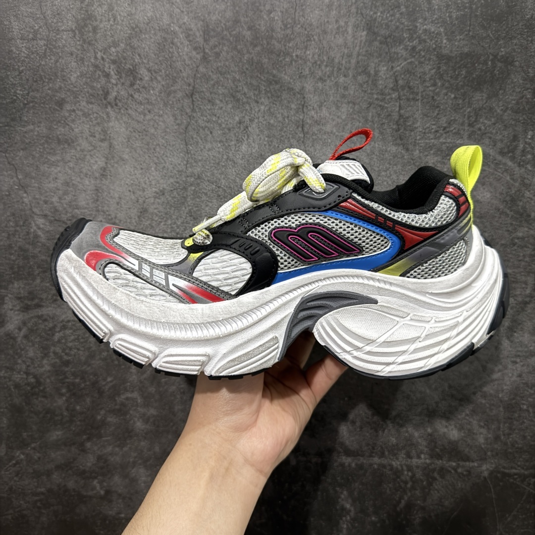 【XA纯原】BALENCIAGA 6XL Sneakers
巴黎世家15代 网布系带低帮走秀复古老