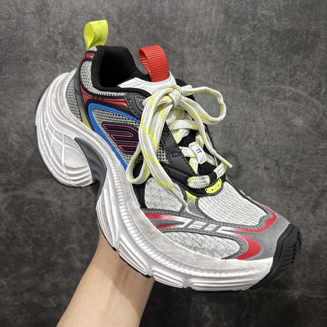 【XA纯原】BALENCIAGA 6XL Sneakers
巴黎世家15代 网布系带低帮走秀复古老