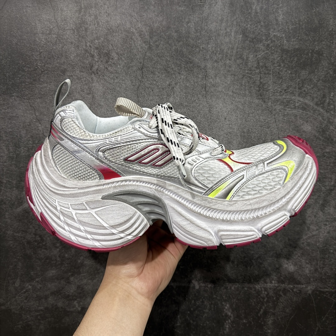 【XA纯原】BALENCIAGA 6XL Sneakers
巴黎世家15代 网布系带低帮走秀复古老