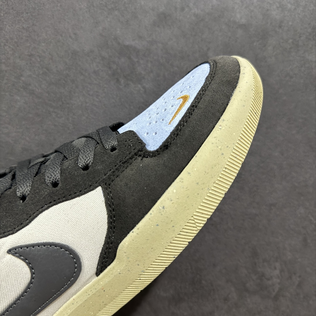 图片[5]-【纯原版】NK SB Force 58 空军58系列低帮休闲运动滑板板鞋 DV5477-102 市面最高版出货 区别市场通货便宜版本 质感细节 中底鞋垫都不一样 欢迎对比 鞋面由帆布和麂皮拼接 层次感丰富 搭配硫化外底 耐磨耐穿 鞋舌及中底后跟处饰有SB Logo 表明鞋款身份 采用包边设计 经久耐穿 硫化结构则有效提升灵活性 穿上这款全新推出的创意力作 助你耀动街头 尺码：36 36.5 37.5 38 38.5 39 40 40.5 41 42 42.5 43 44 45-选品中心