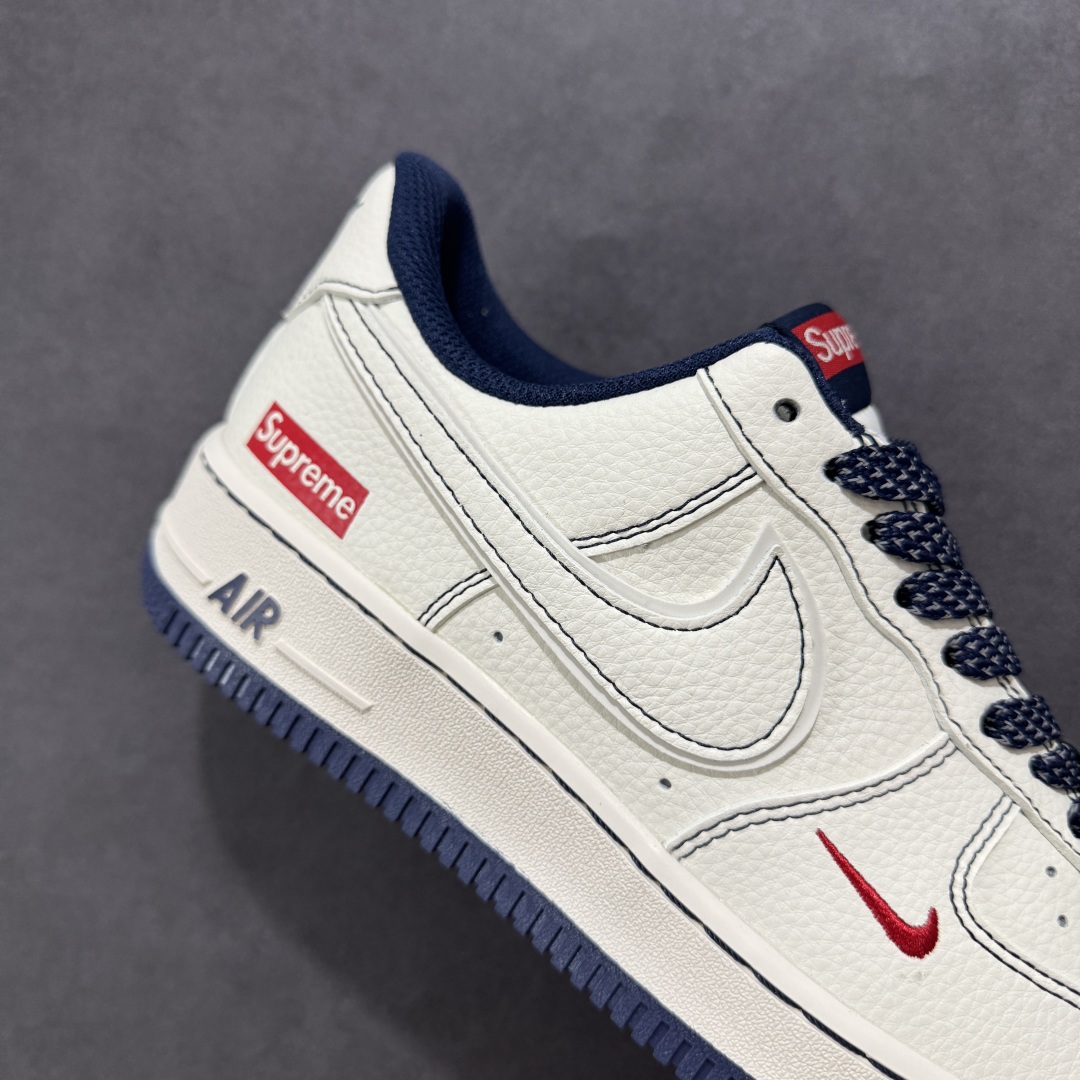 NIke Air Force 1 '07 Low “Supreme联名——蓝线蓝底”空军一号 低帮 运动鞋 休闲鞋 HH7518-074
