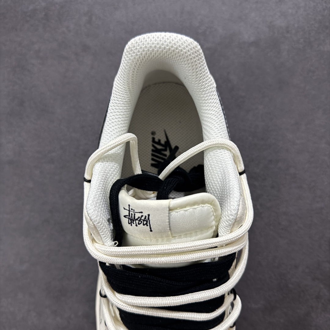 260 NIke Air Force 1 '07 Low “斯图西联名——黑钻石抽绳”空军一号 低帮 运动鞋 休闲鞋 DM6868-073