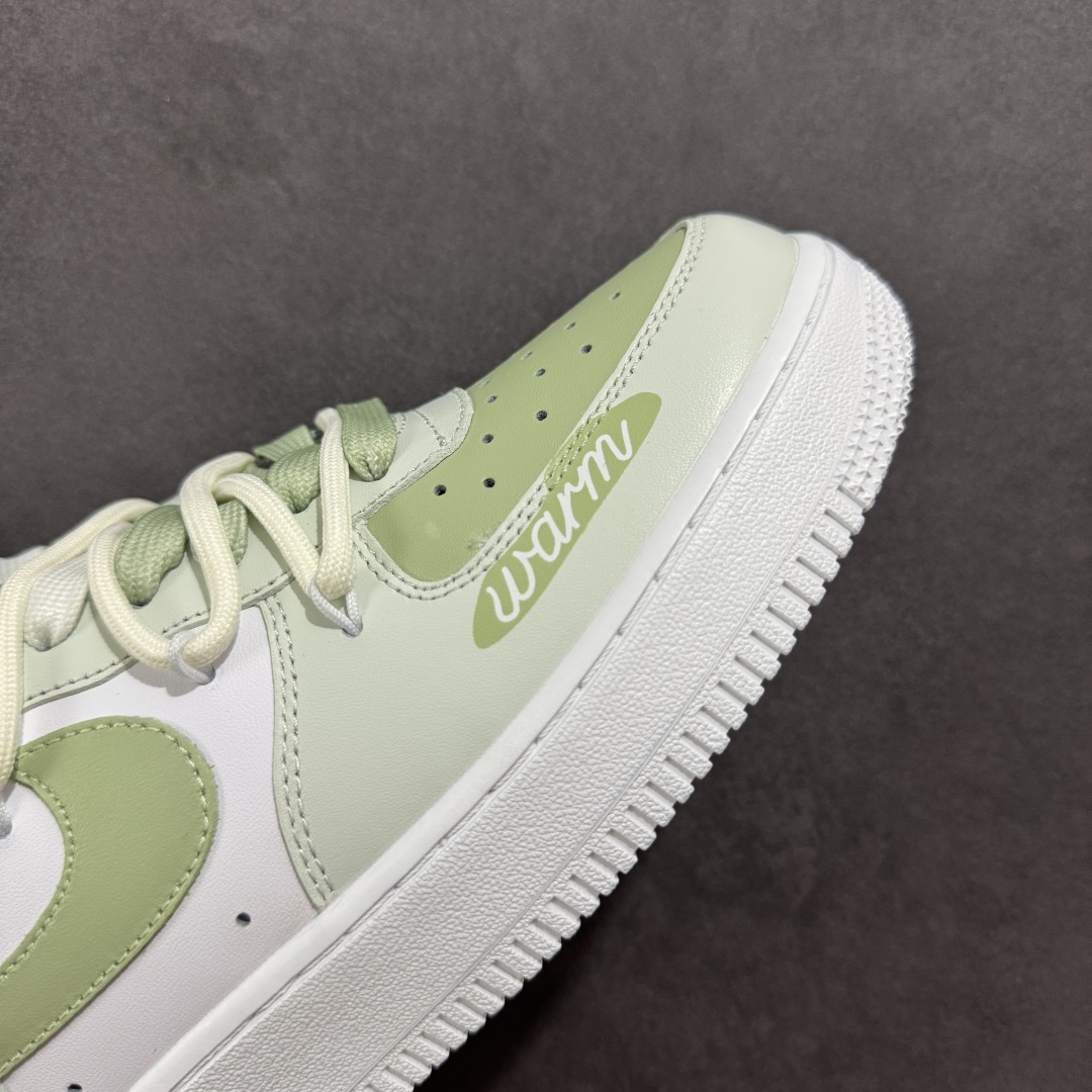Nike Air Force 1 “Green Love”空军一号定制低帮板鞋 DH2920-111