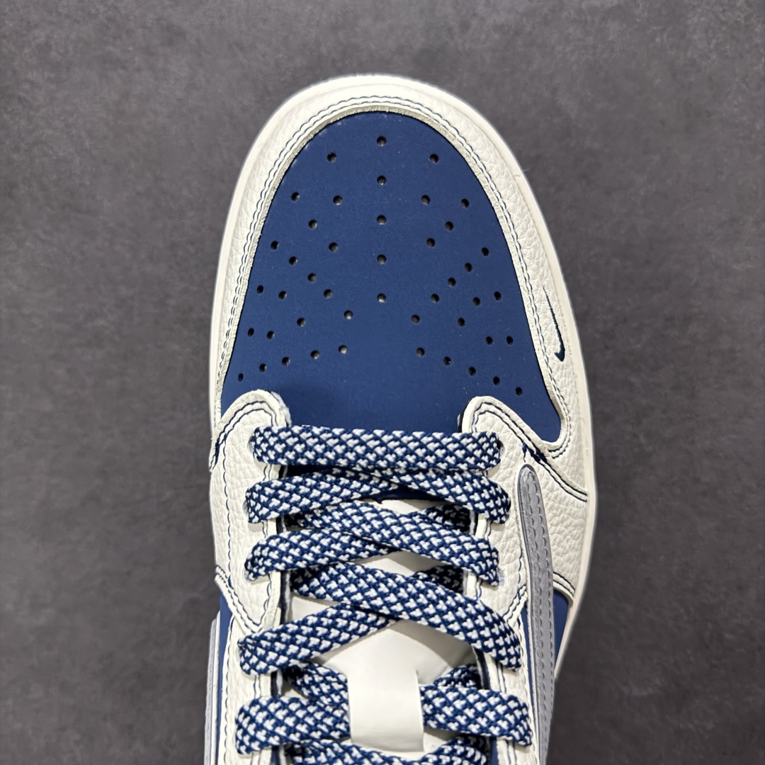 定制版Air Jordan 1 Low 定制配色 Stussy联名 乔1 AJ1经典倒钩低帮休闲百搭板鞋 ZH2598-245