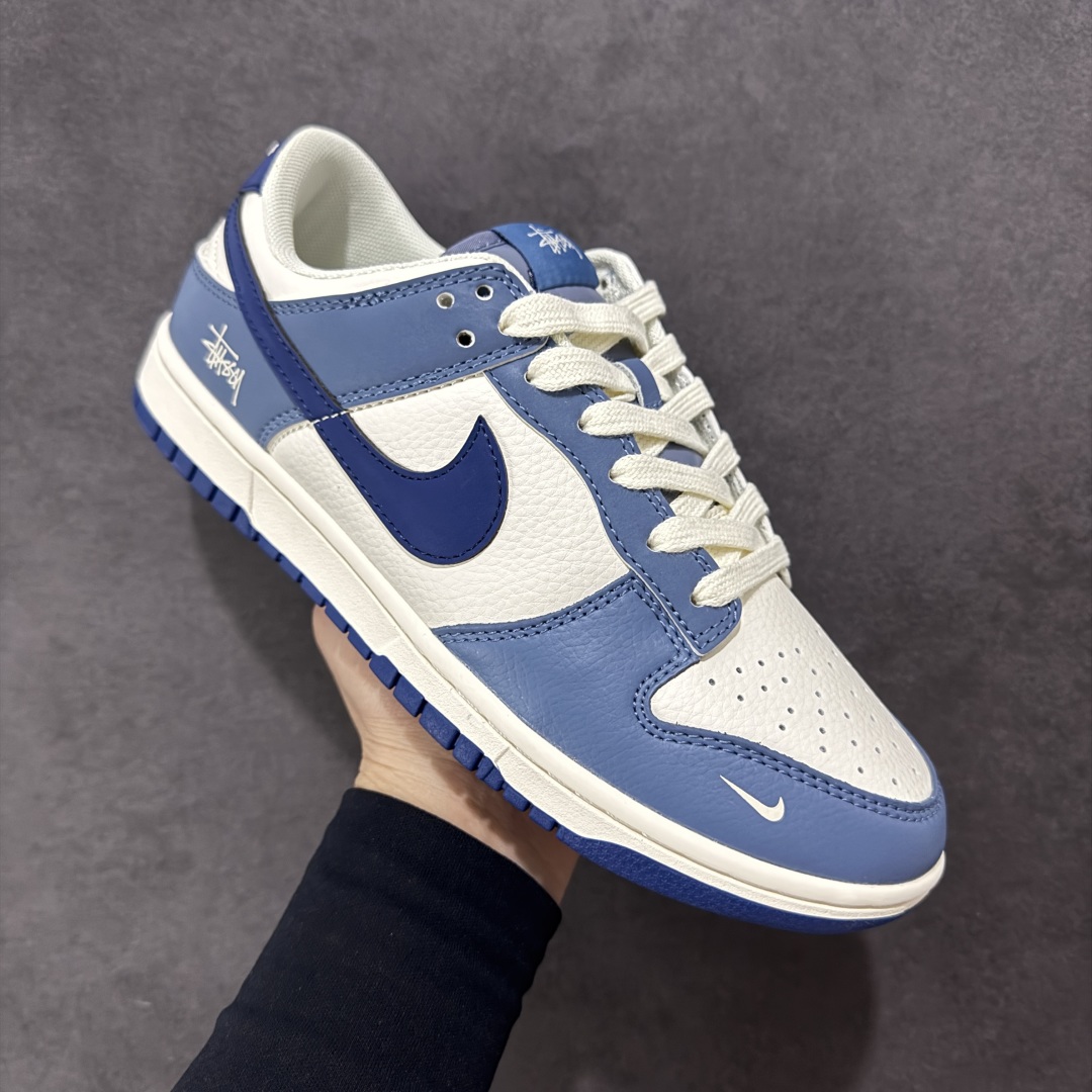 定制版Nike SB Dunk Low x Stussy 白蓝 XX9292-003
