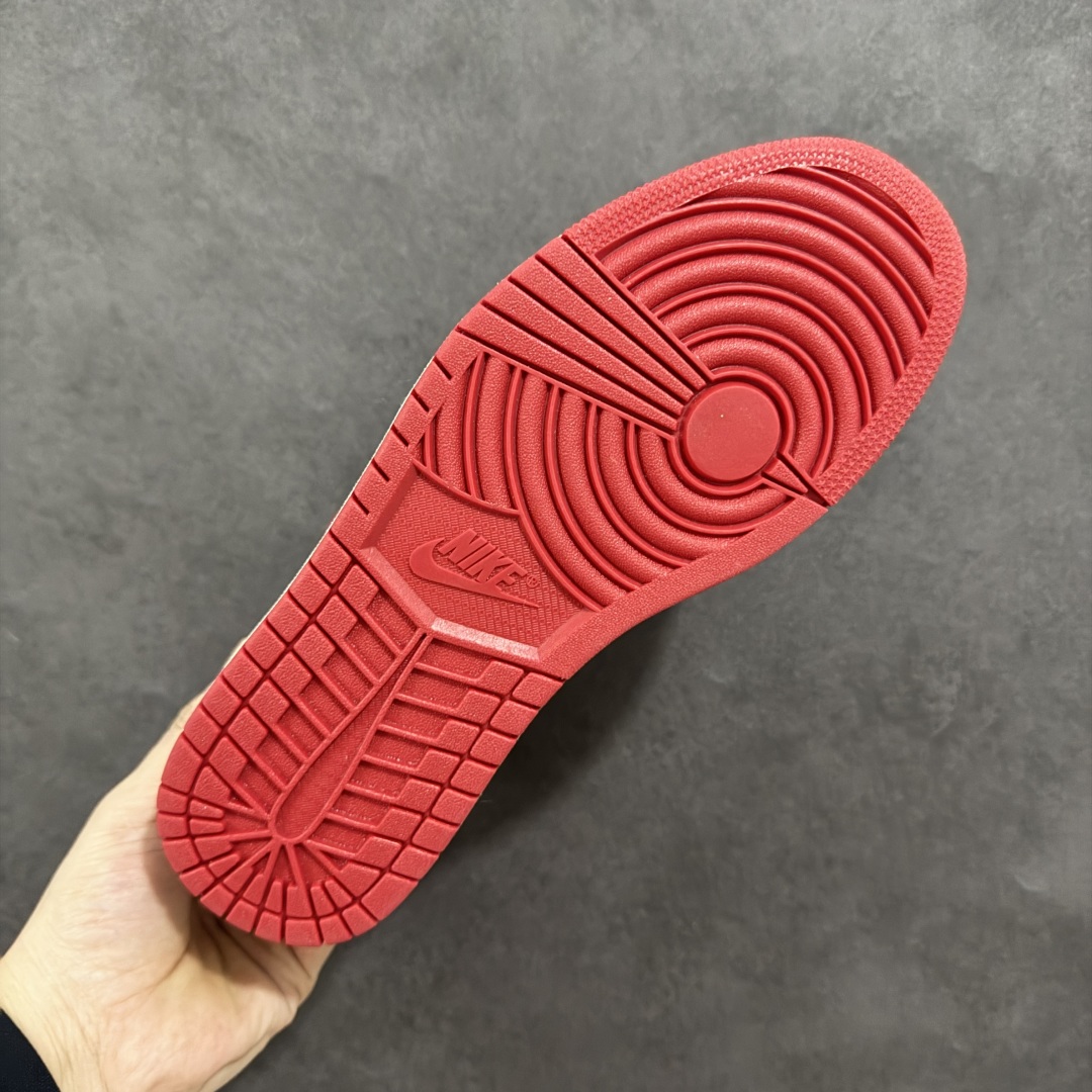 纯原K版Air Jordan AJ1 Mid 中帮 白红 HJ9337-106