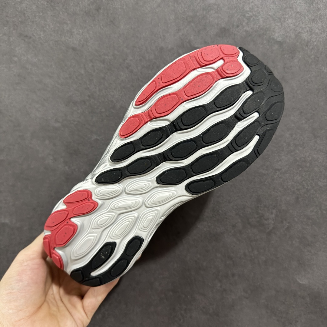 GANNI x New Balance NB Fresh Foam Trainer 联名舒适百搭防滑耐磨低帮跑步鞋 黑红白