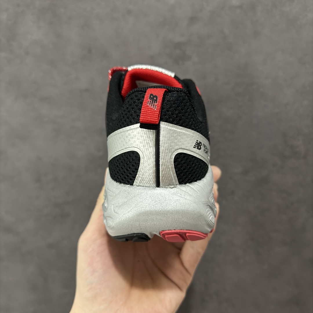 GANNI x New Balance NB Fresh Foam Trainer 联名舒适百搭防滑耐磨低帮跑步鞋 黑红白