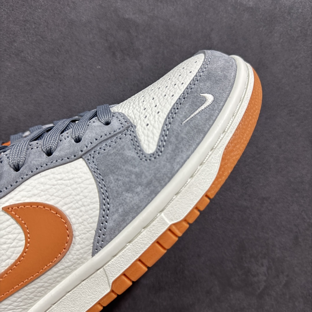 200 定制版Nk SB Dunk Low 北面联名---白蓝橙勾 周年高端定制 低帮休闲板鞋 CY5979-104