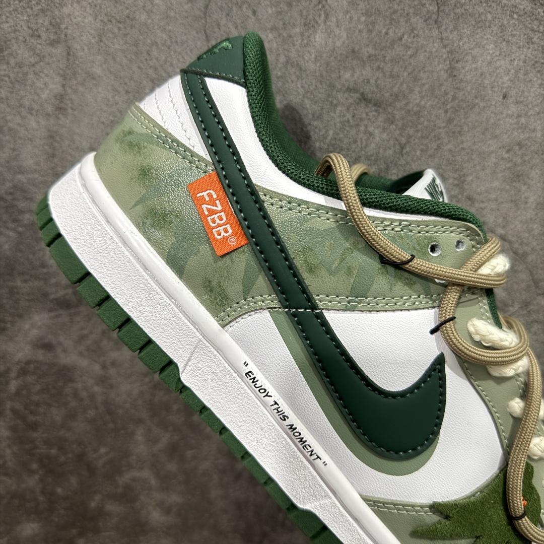 
【纯原版】Nike Dunk Low 蝴蝶青竹林 绿色 低帮休闲板鞋 DD1391-101
#设计灵