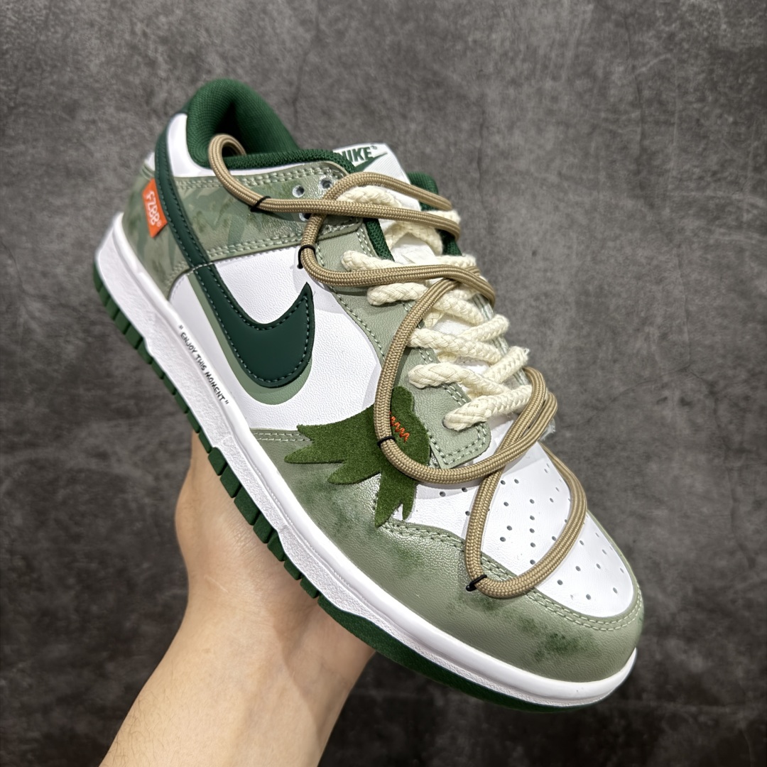 
【纯原版】Nike Dunk Low 蝴蝶青竹林 绿色 低帮休闲板鞋 DD1391-101
#设计灵