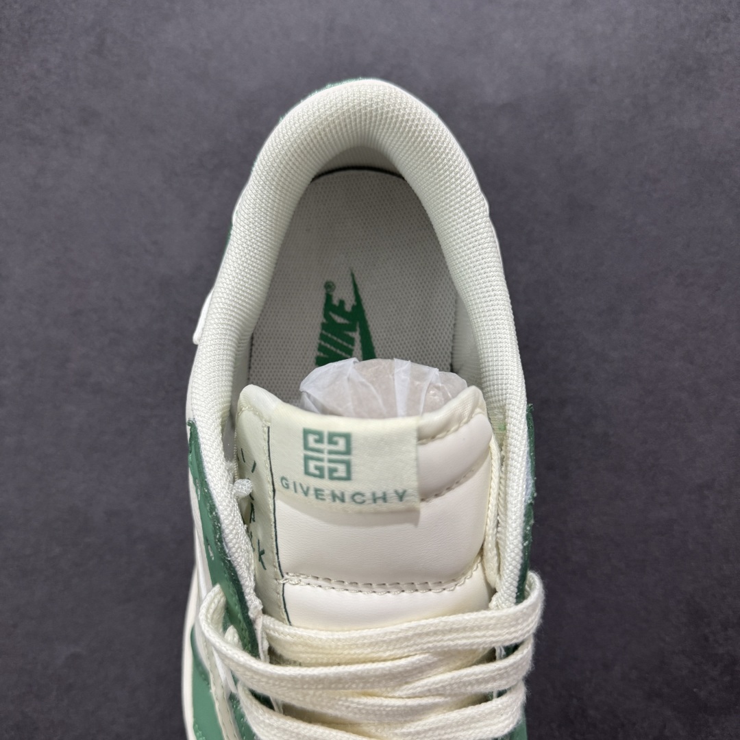  
【定制版】Air Jordan 1 Supreme*纪梵希联名,设计师DIY高端定制 高级绿搭配闪灰