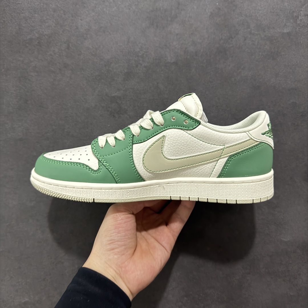  
【定制版】Air Jordan 1 Supreme*纪梵希联名,设计师DIY高端定制 高级绿搭配闪灰